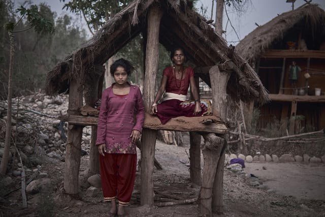 Nepalese women in Surkhet are banished from their homes when they are menstruating. Considered untouchable, they sleep in Chhaupadi, or cow sheds