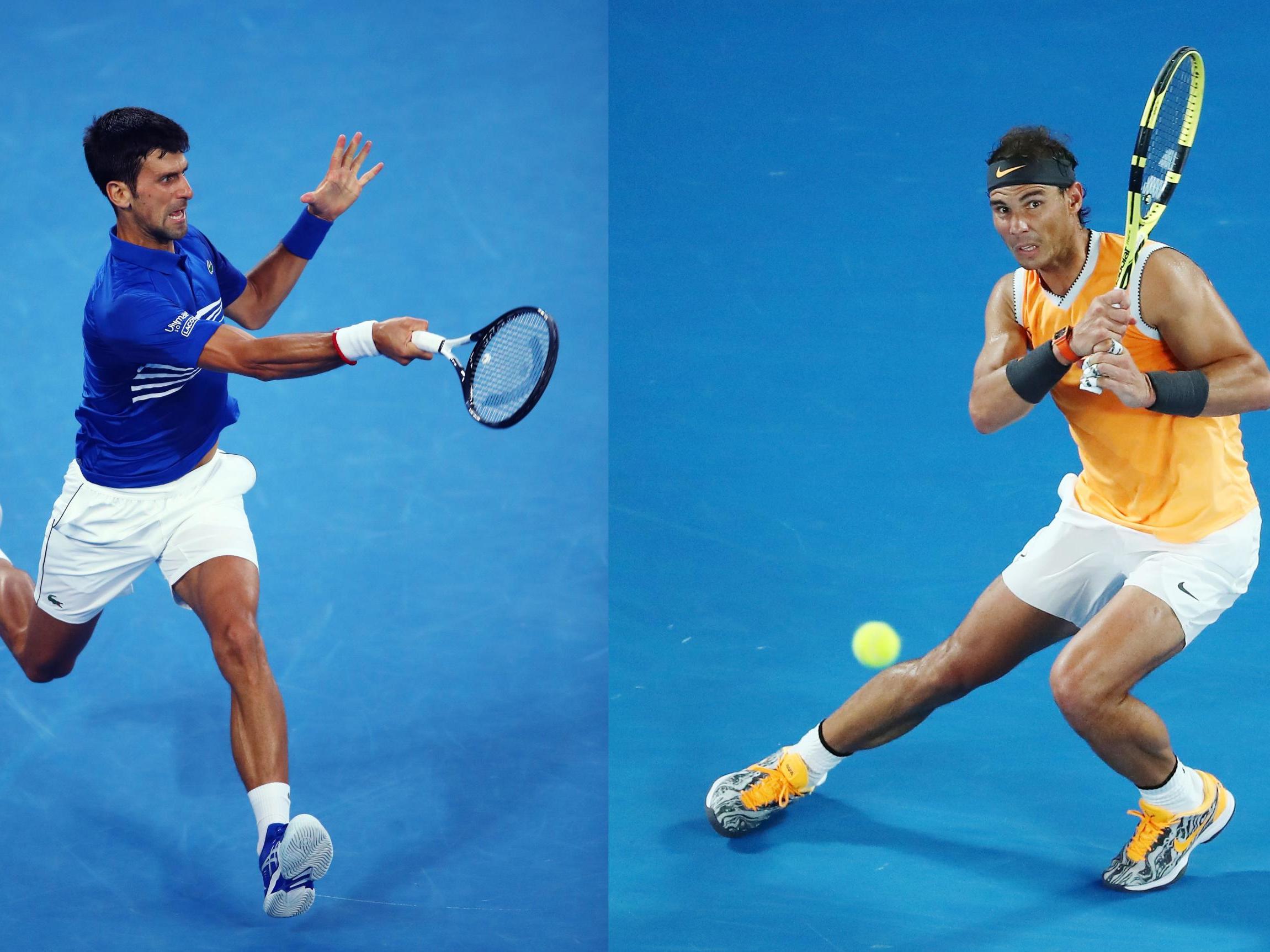 Rafael Nadal vs Novak Djokovic A great rivalry that shows no sign of