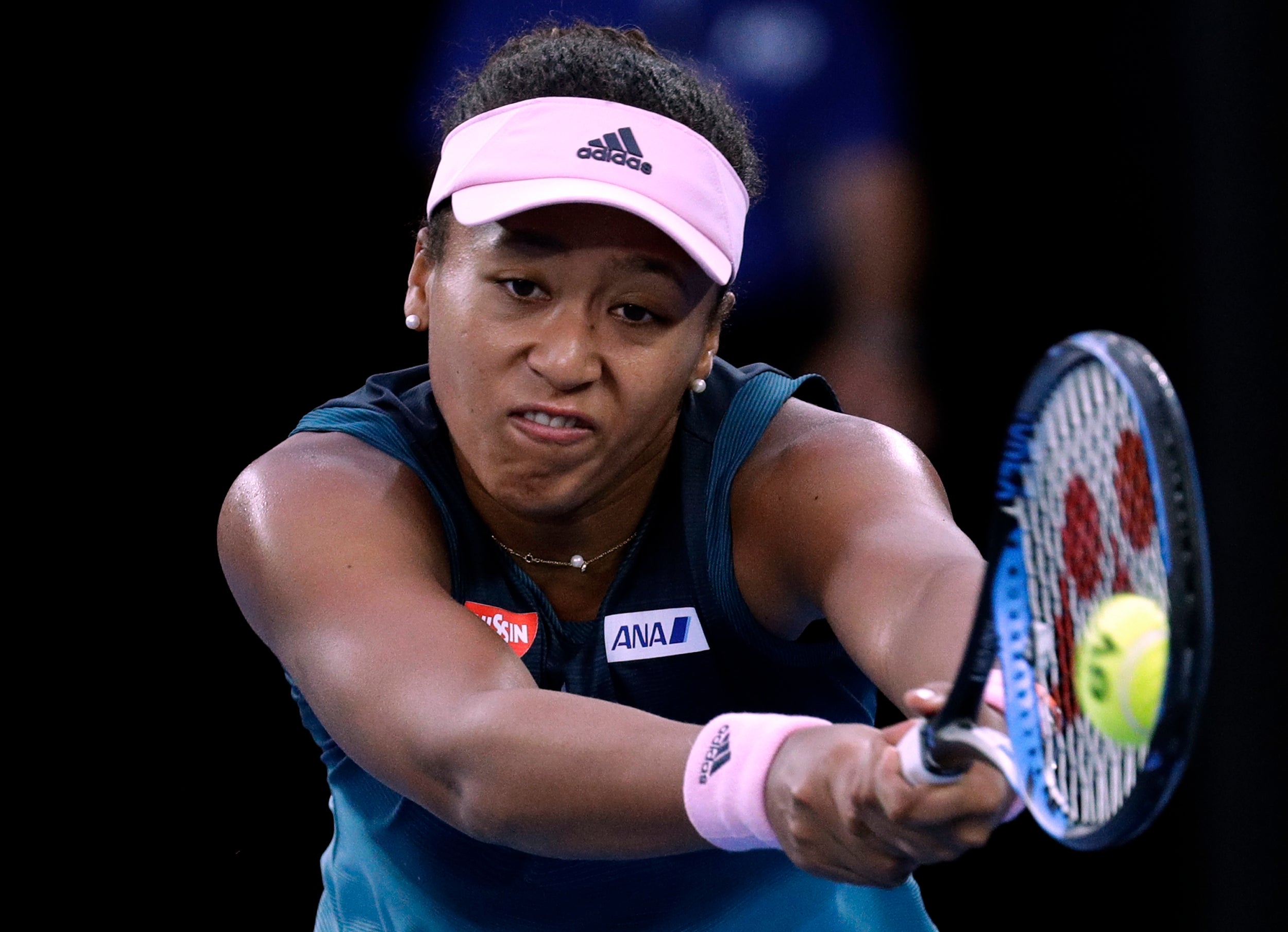 Naomi Osaka during the Australian Open final