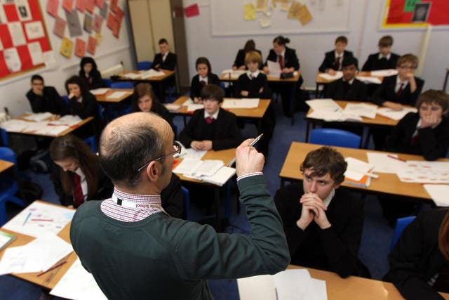 Teachers could be assisted into job shares with a matchmaking-style service in a move hoped to stem experienced staff deserting the profession, the education secretary has said.