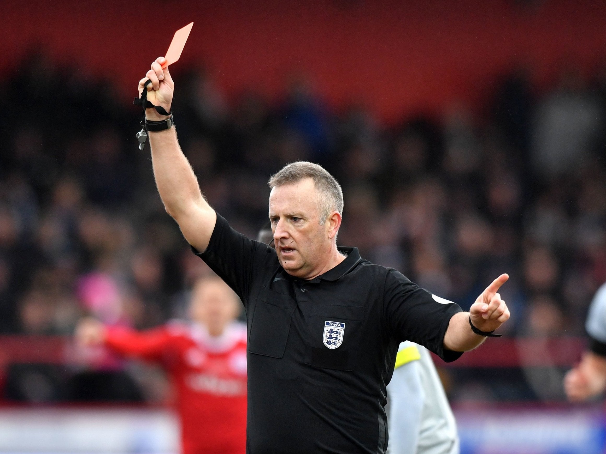 Jon Moss sent off both Daniel Barlaser and Jayden Bogle in the second half