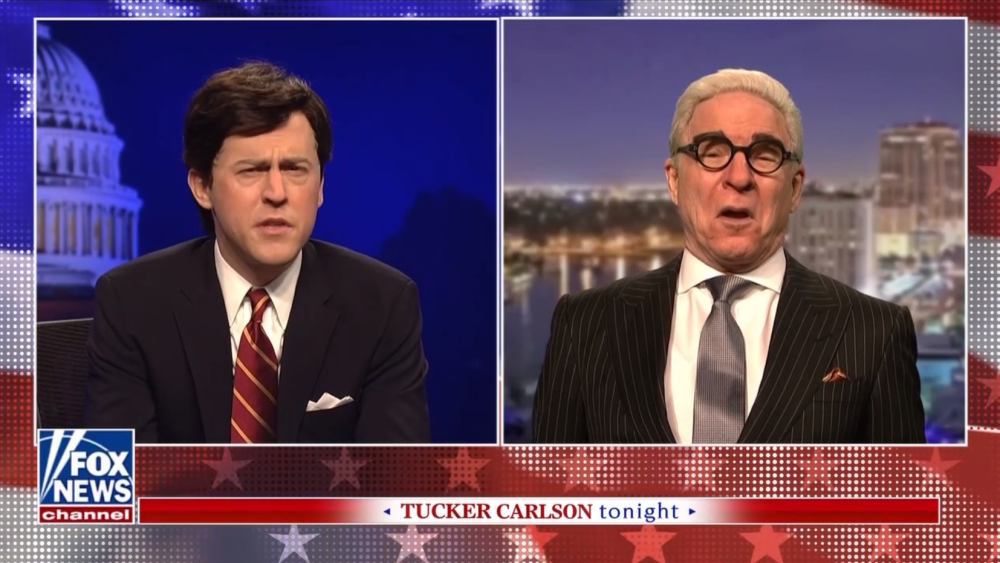 Steve Martin appeared as Roger Stone on SNL