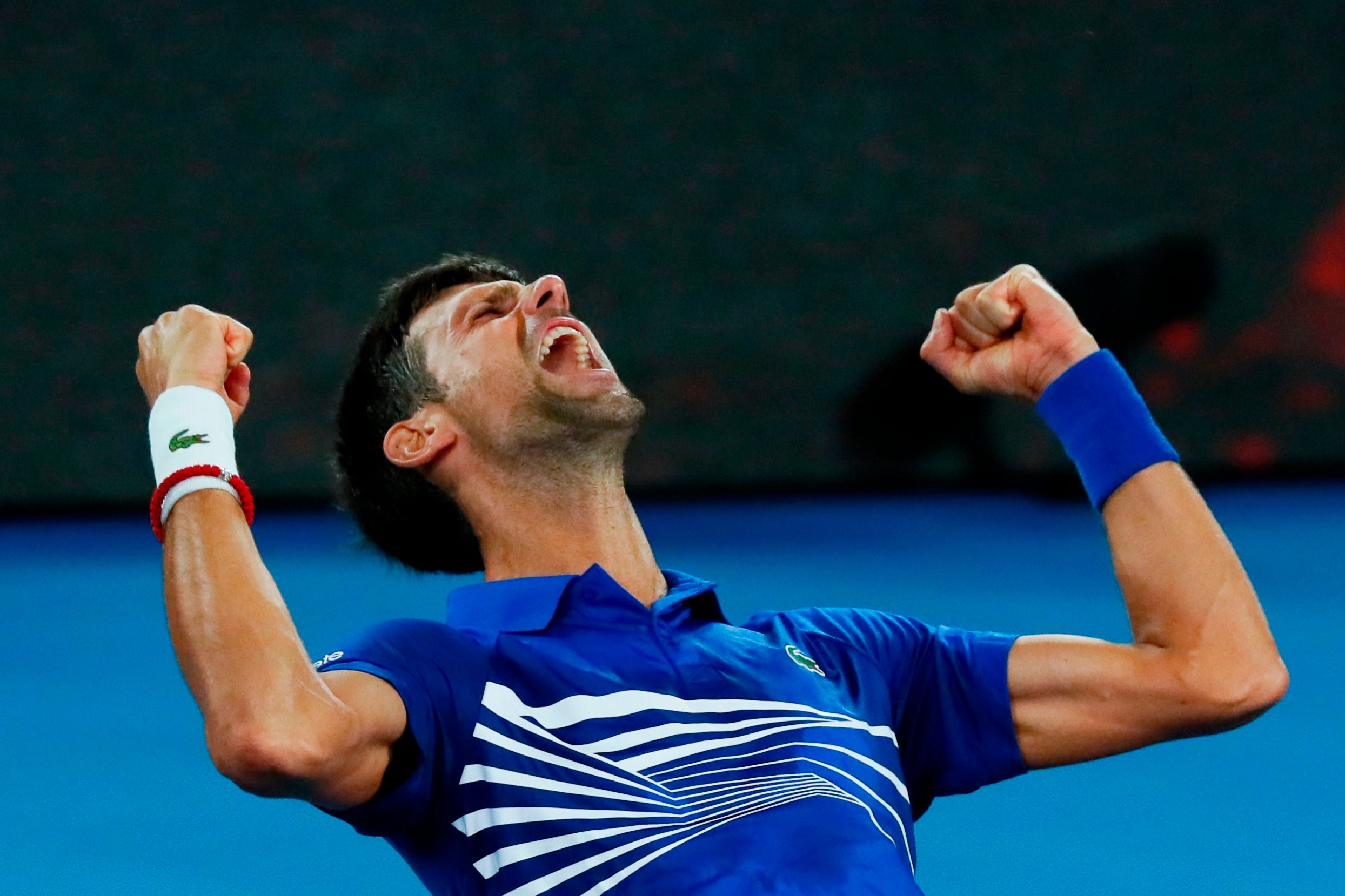 Djokovic's win is a seventh in Melbourne