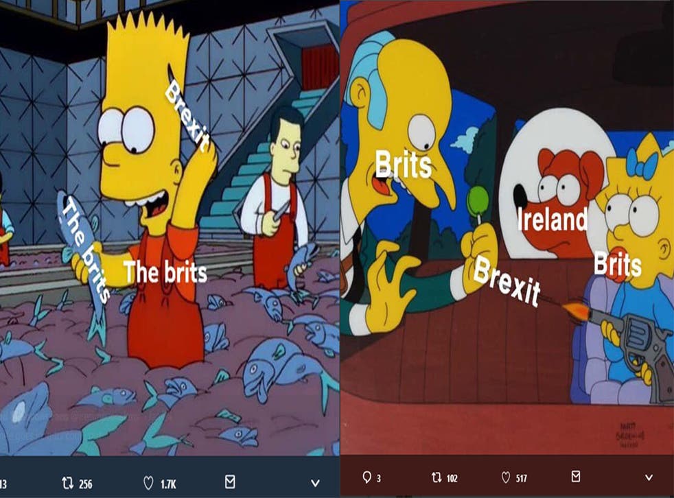 Irish People Are Mocking Brexit Using Simpsons Memes And It S Hilarious Indy100 Indy100