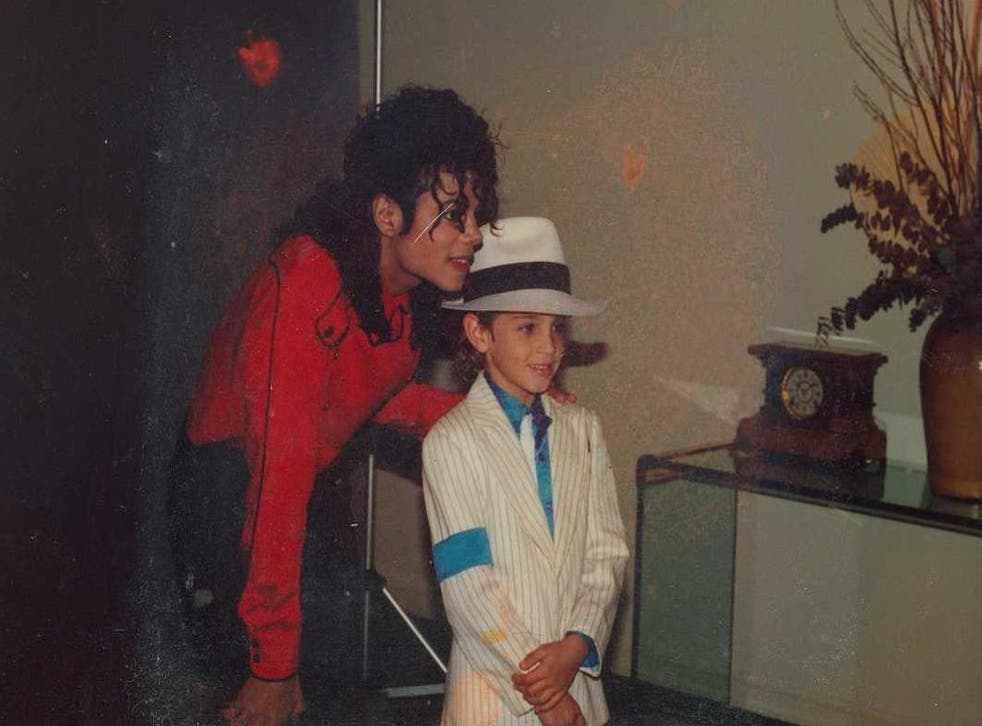 Michael Jackson with Wade Robson, one of his accusers
