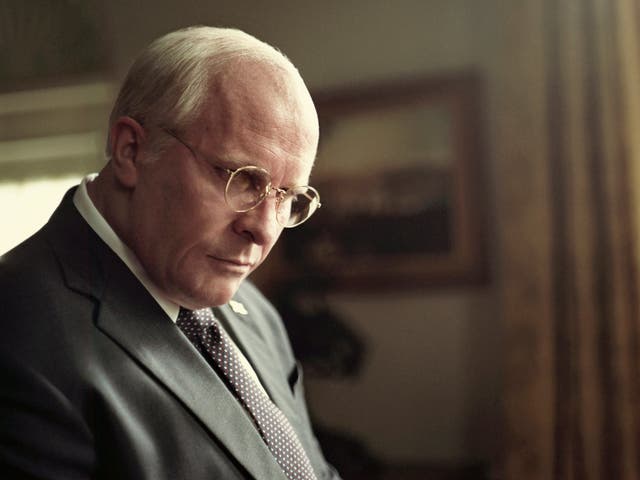 Christian Bale as the former vice president in the political biopic
