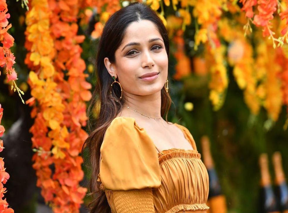 Freida Pinto has accused L’Oreal of lightening her skin in ads (