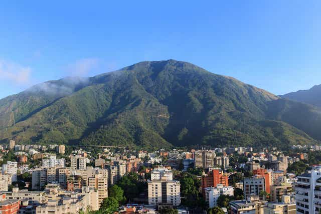 The Caracas skyline