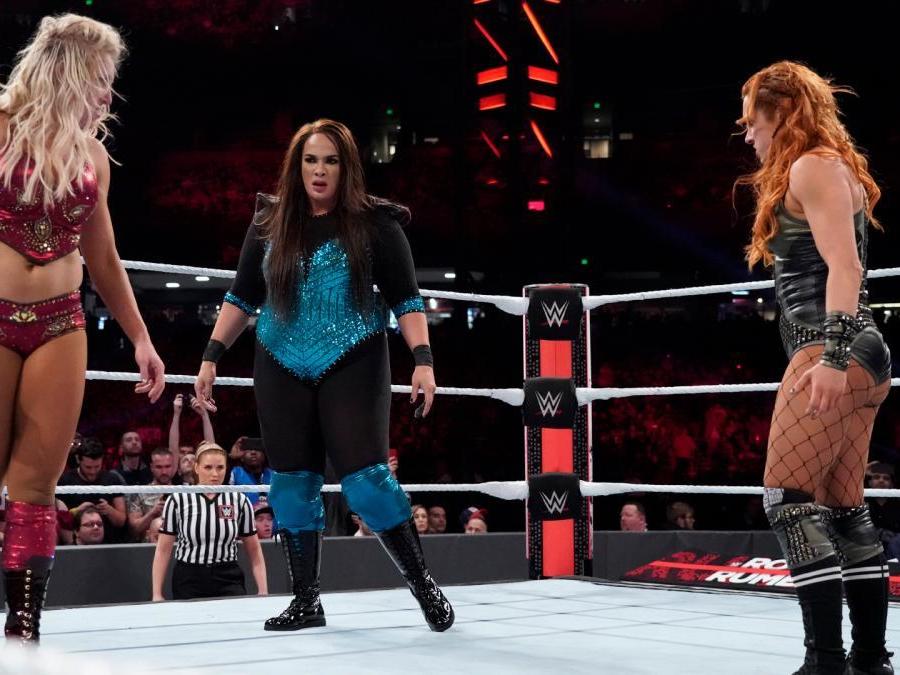 Lynch held her nerve to win the Rumble (WWE )