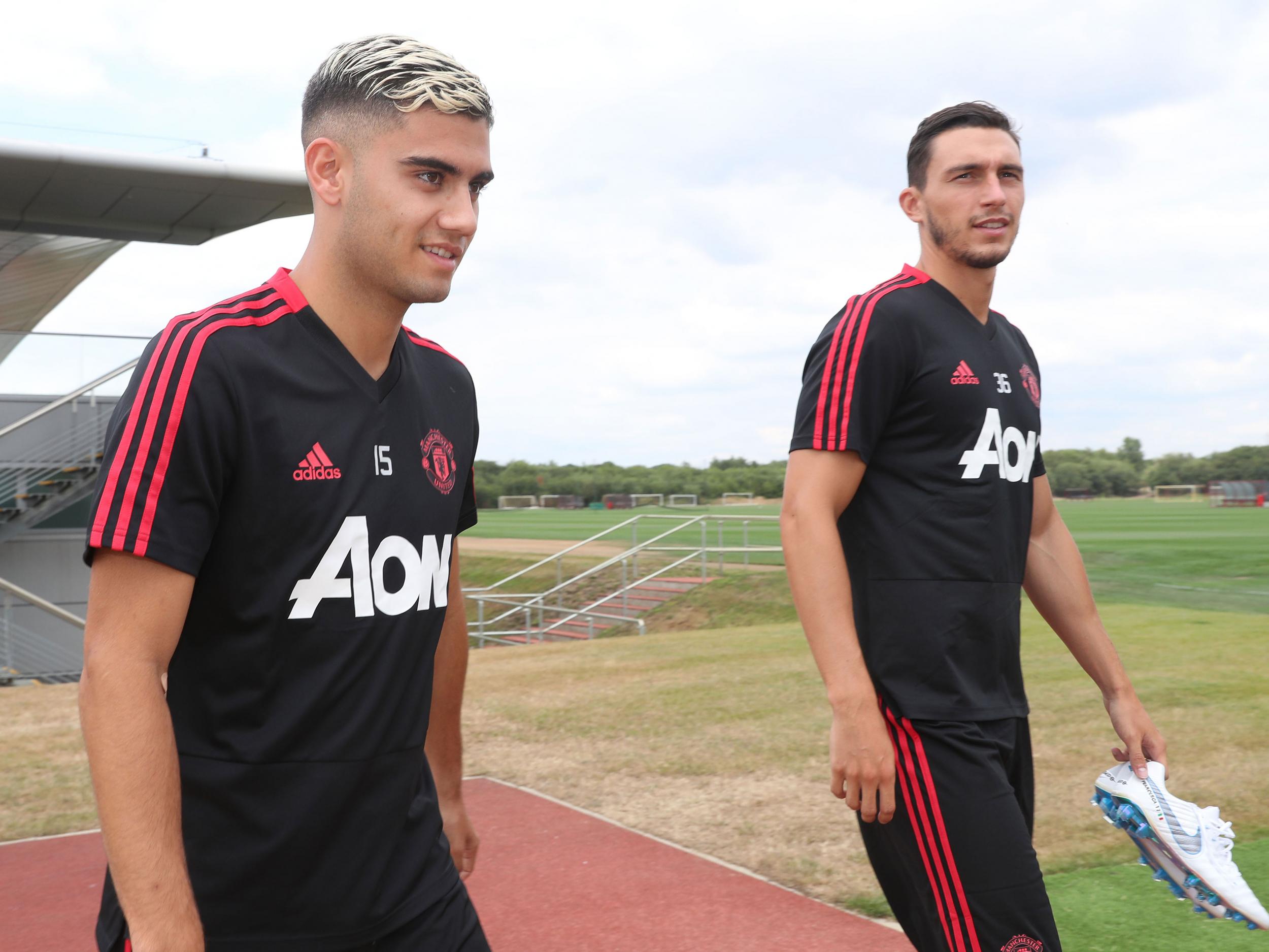 Andreas Pereira and Matteo Darmian have been linked with moves away