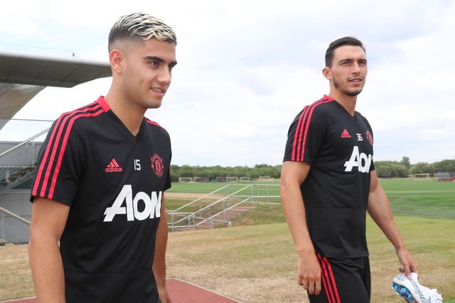 Andreas Pereira and Matteo Darmian have been linked with moves away
