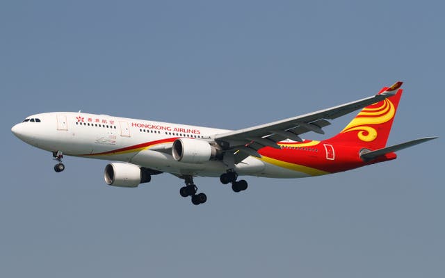 <p>Representational: Hong Kong Airlines</p>