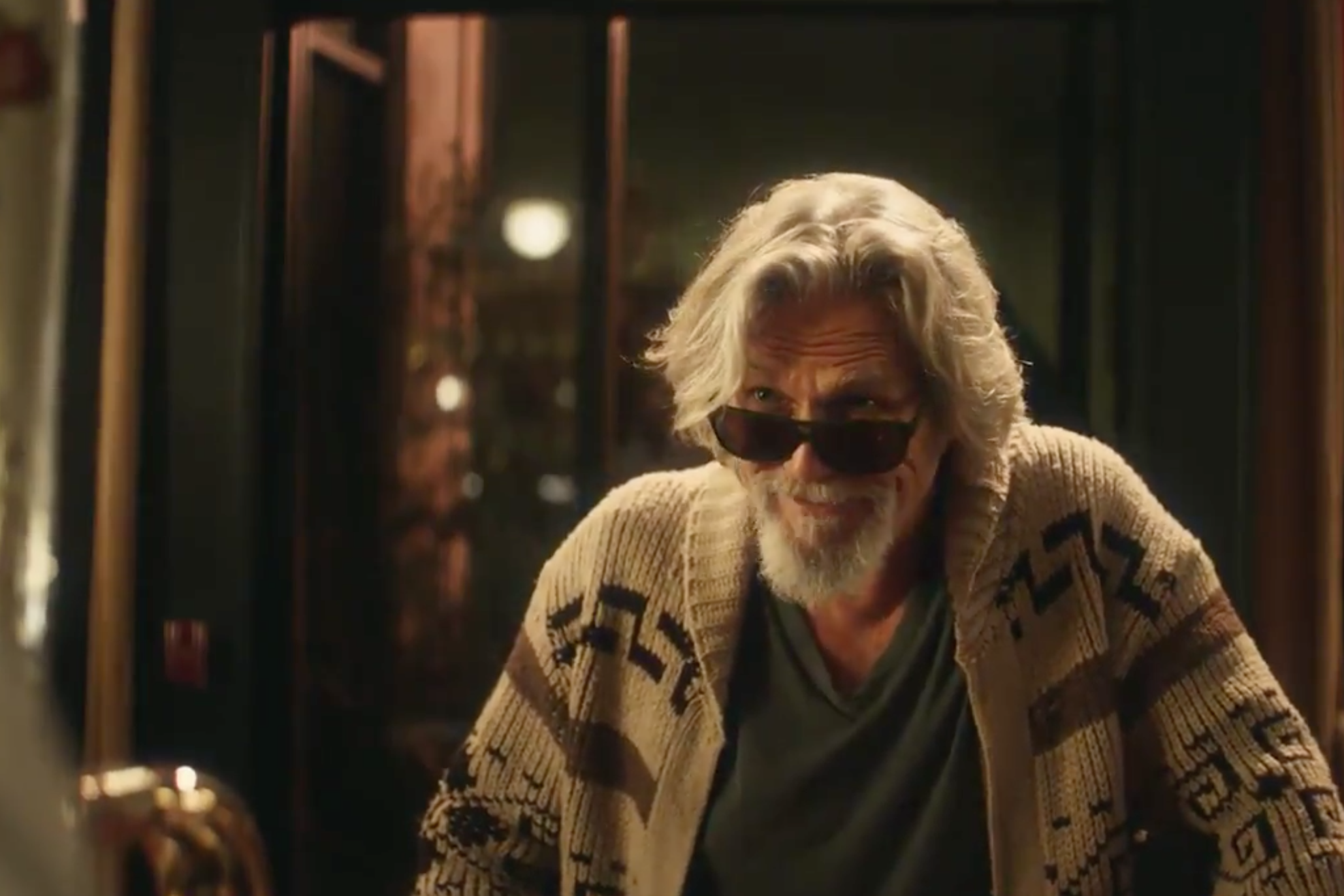 Jeff Bridges in the Super Bowl advert for Stella Artois