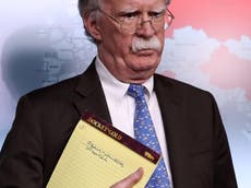 ‘5,000 troops to Colombia’ spotted on John Bolton’s White House notes