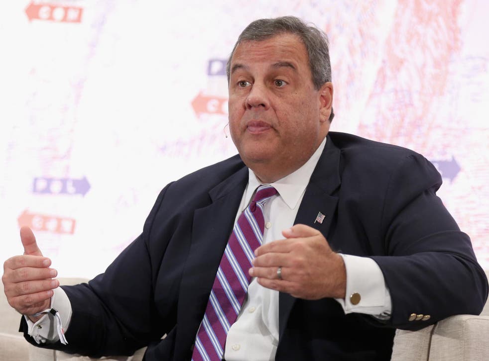 Chris Christie speaks onstage during Politicon 2018 at Los Angeles Convention Center on 20 October 20 2018 in Los Angeles, California.