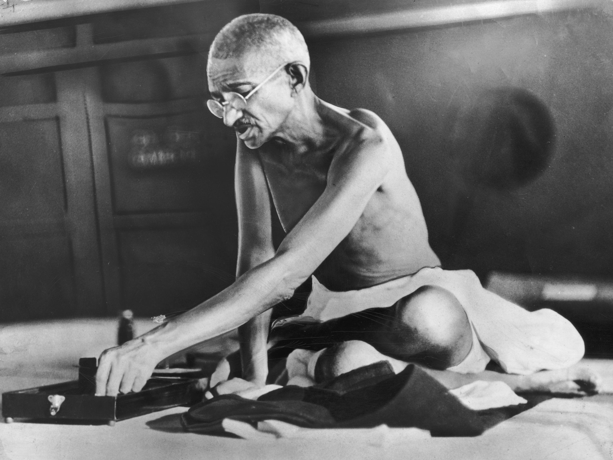 Gandhi, circa 1935: ‘He is like Churchill, Napoleon, Mao, Lincoln, any great figure – his legacy will be debated endlessly’