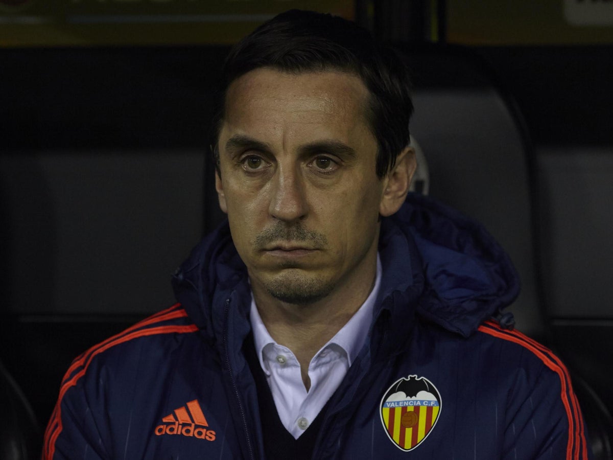 Gary Neville Reveals Stupid Mistakes He Made At Valencia During Nightmare Spell As Manager In La Liga The Independent The Independent