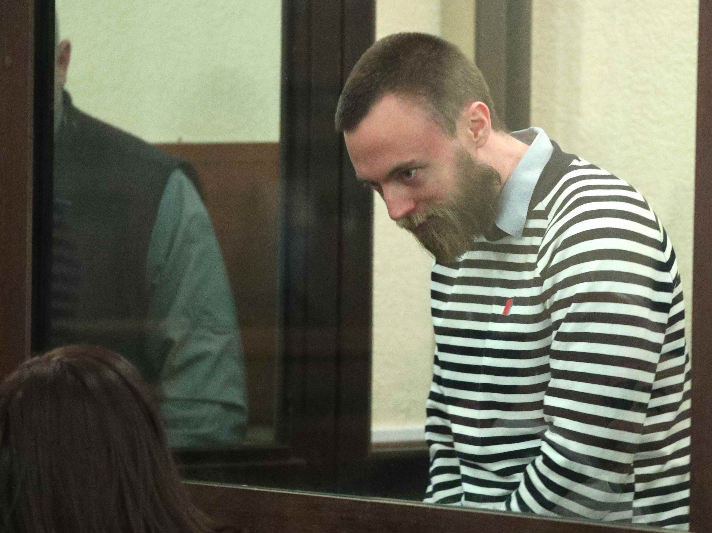 Jack Shepherd, who went on the run in 2018 after killing a woman in a speedboat crash on the River Thames, attends court hearing in Tbilisi on 29 January