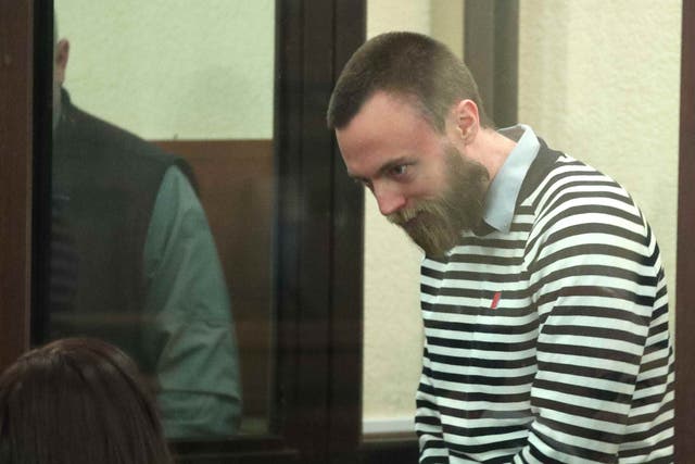 Jack Shepherd, who went on the run in 2018 after killing a woman in a speedboat crash on the River Thames, attends court hearing in Tbilisi on 29 January