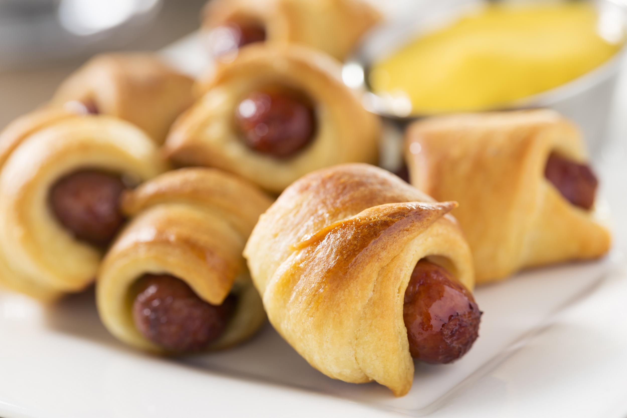 Pigs in a blanket are the perfect party snack