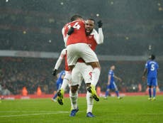 Aubameyang and Lacazette see Arsenal past Cardiff on night of emotion