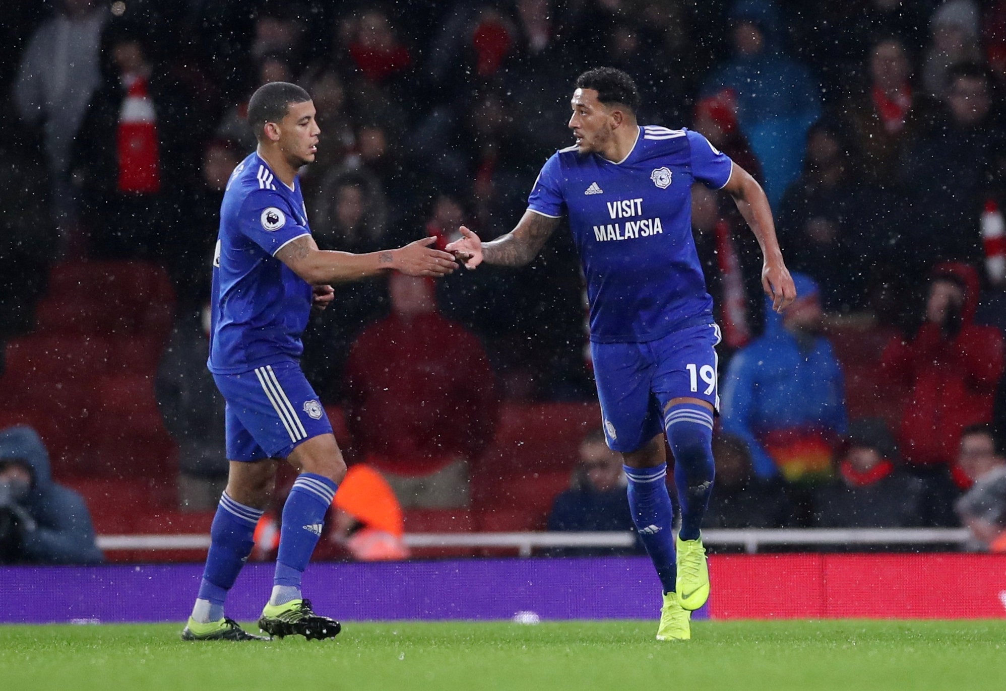 Mendez-Laing’s goal was not enough for Cardiff