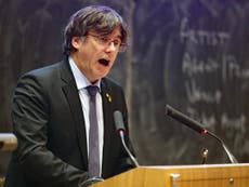 Catalonia should be independent state inside EU, exiled leader says
