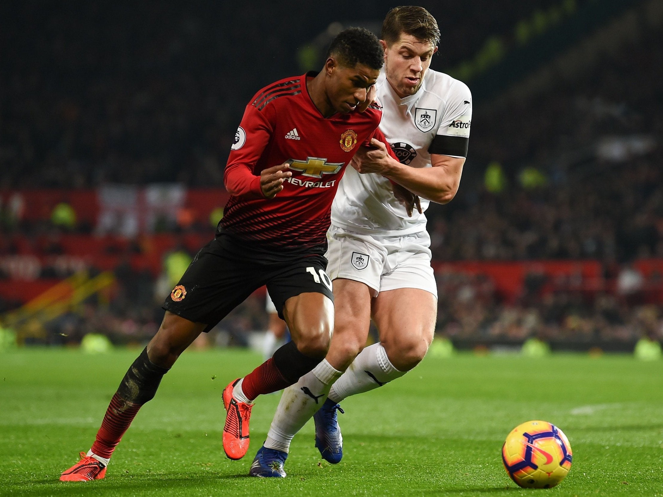 Marcus Rashford struggled without the presence of Jesse Lingard and Anthony Martial