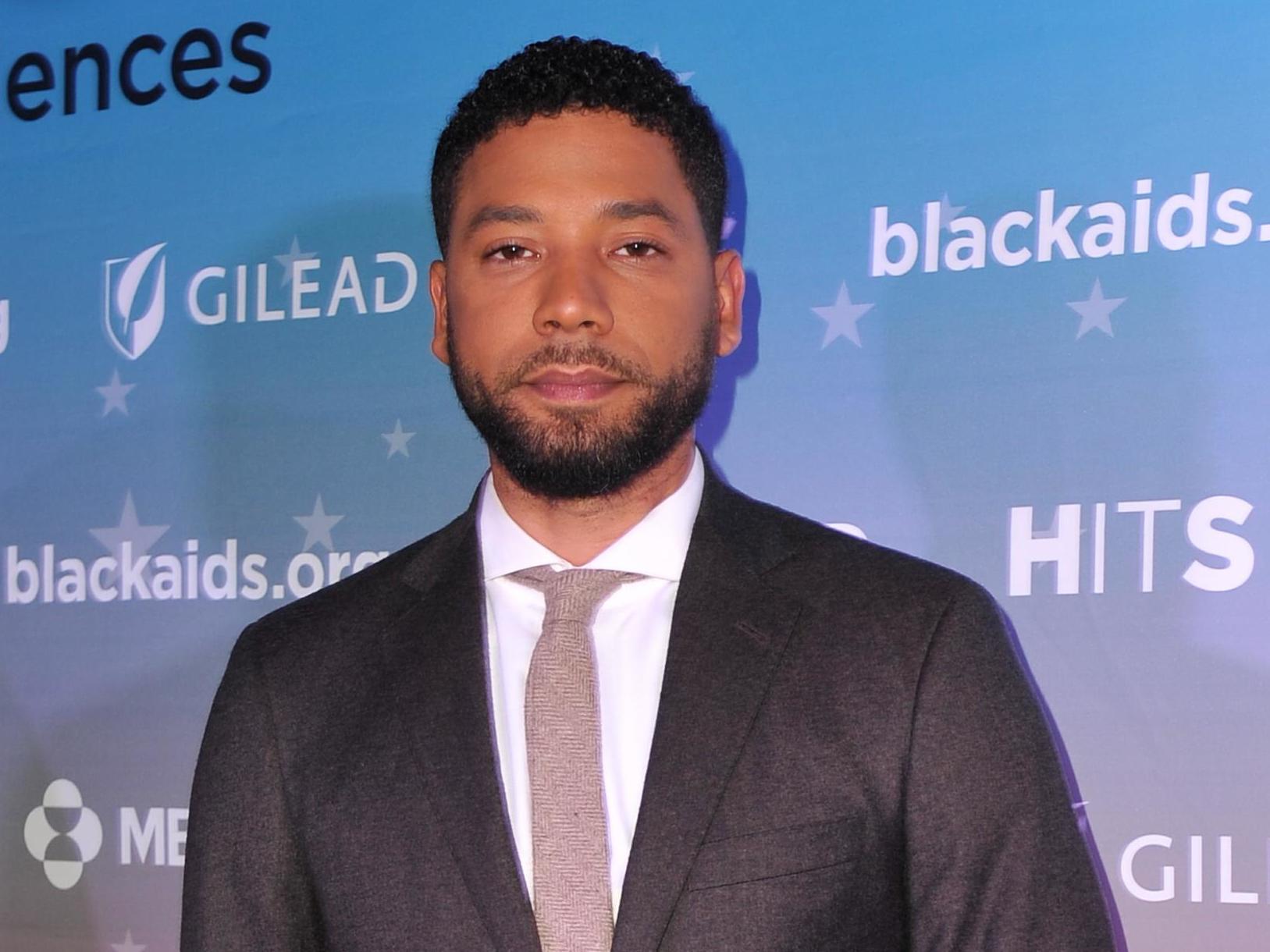 Jussie Smollett attending the Black AIDS Institute's 2018 Heroes in The Struggle Gala