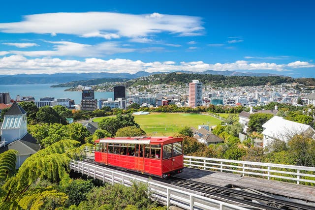 The cable car is a star attraction in New Zealand's capital Wellington