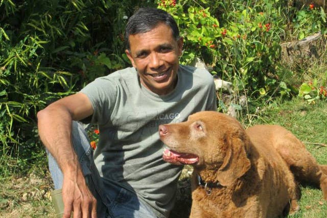 Sivalingam Vasanthakumar, who re-homed his lambs instead of taking them to slaughter