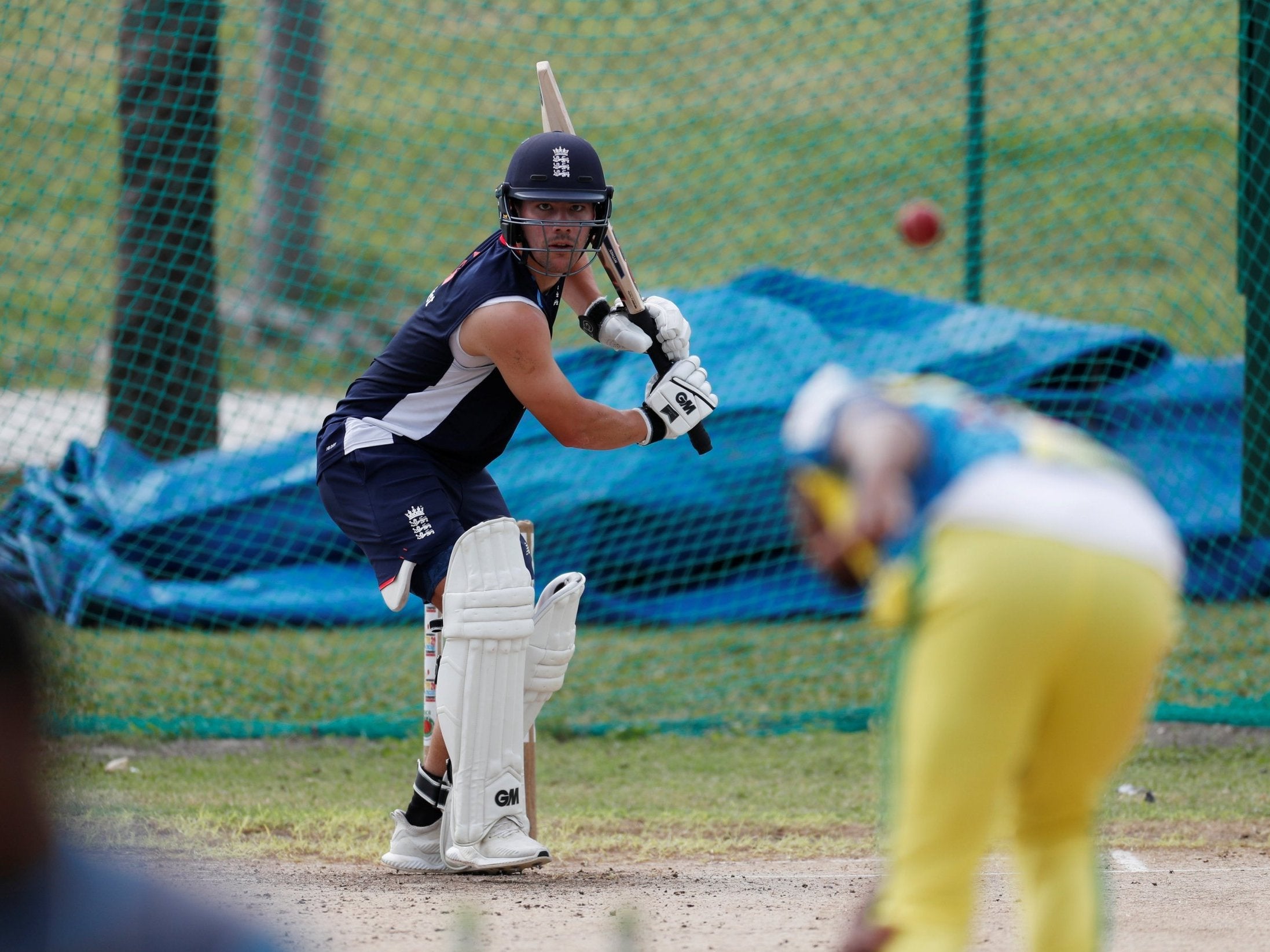 Rory Burns in the nets this week