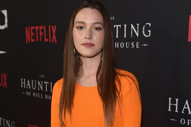 Victoria Pedretti attends the premiere of Neflix's The Haunting Of Hill House at ArcLight Hollywood on 8 October, 2018 in Hollywood, California.