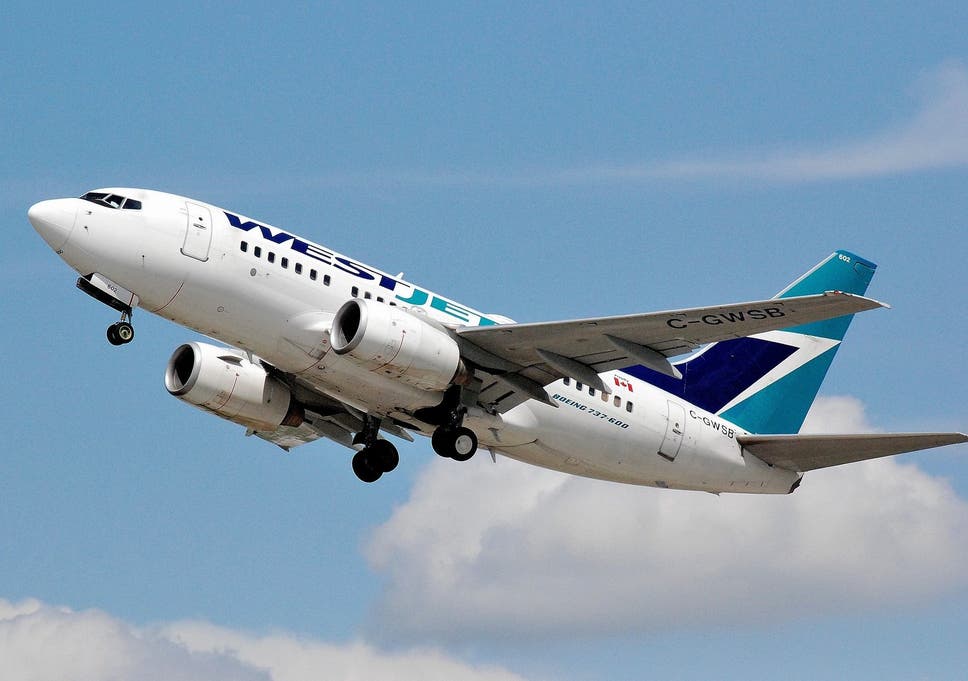  WestJet flight 2702"