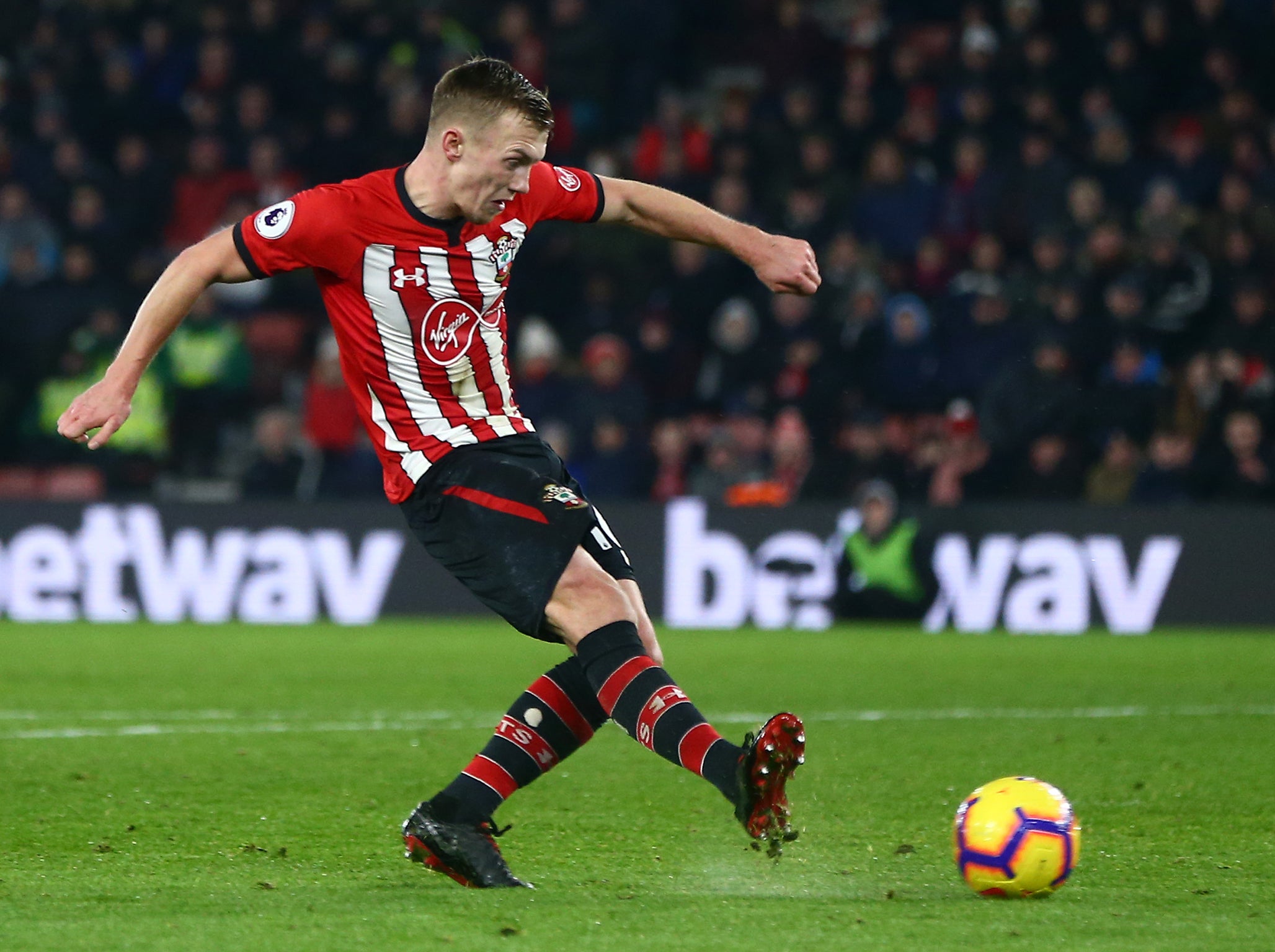 James Ward-Prowse levelled the score