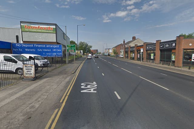 Armed police stopped the vehicle as part of an investigation into organised crime on Oldham Road in Newton Heath