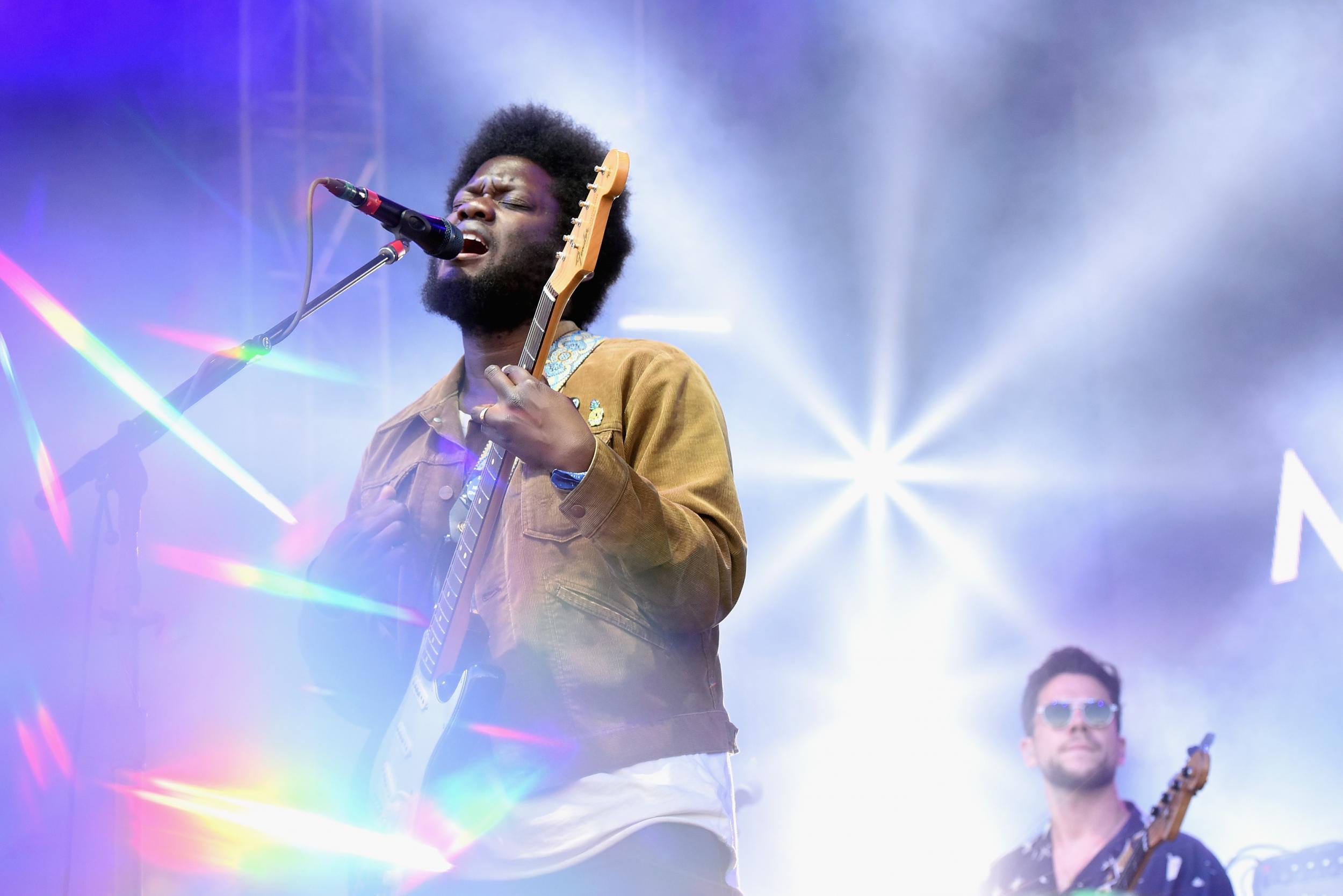 Michael Kiwanuka performs live at The Governers Ball Music Festival
