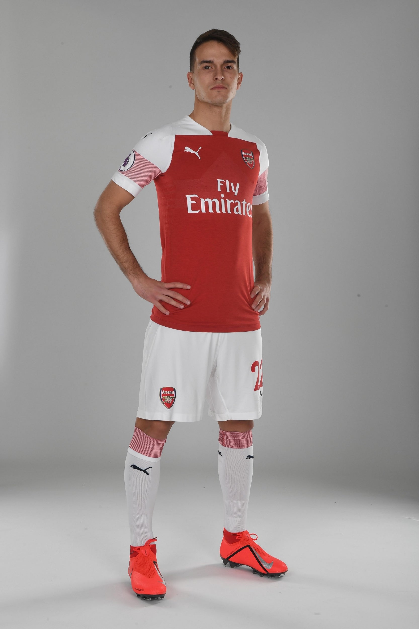 denis suarez in arsenal jersey