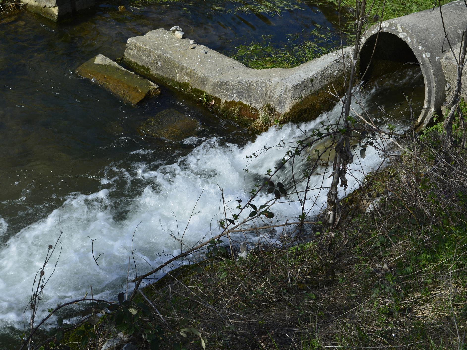 Sewage run-off can contaminate rivers with drug residues from people as well those used liberally in livestock