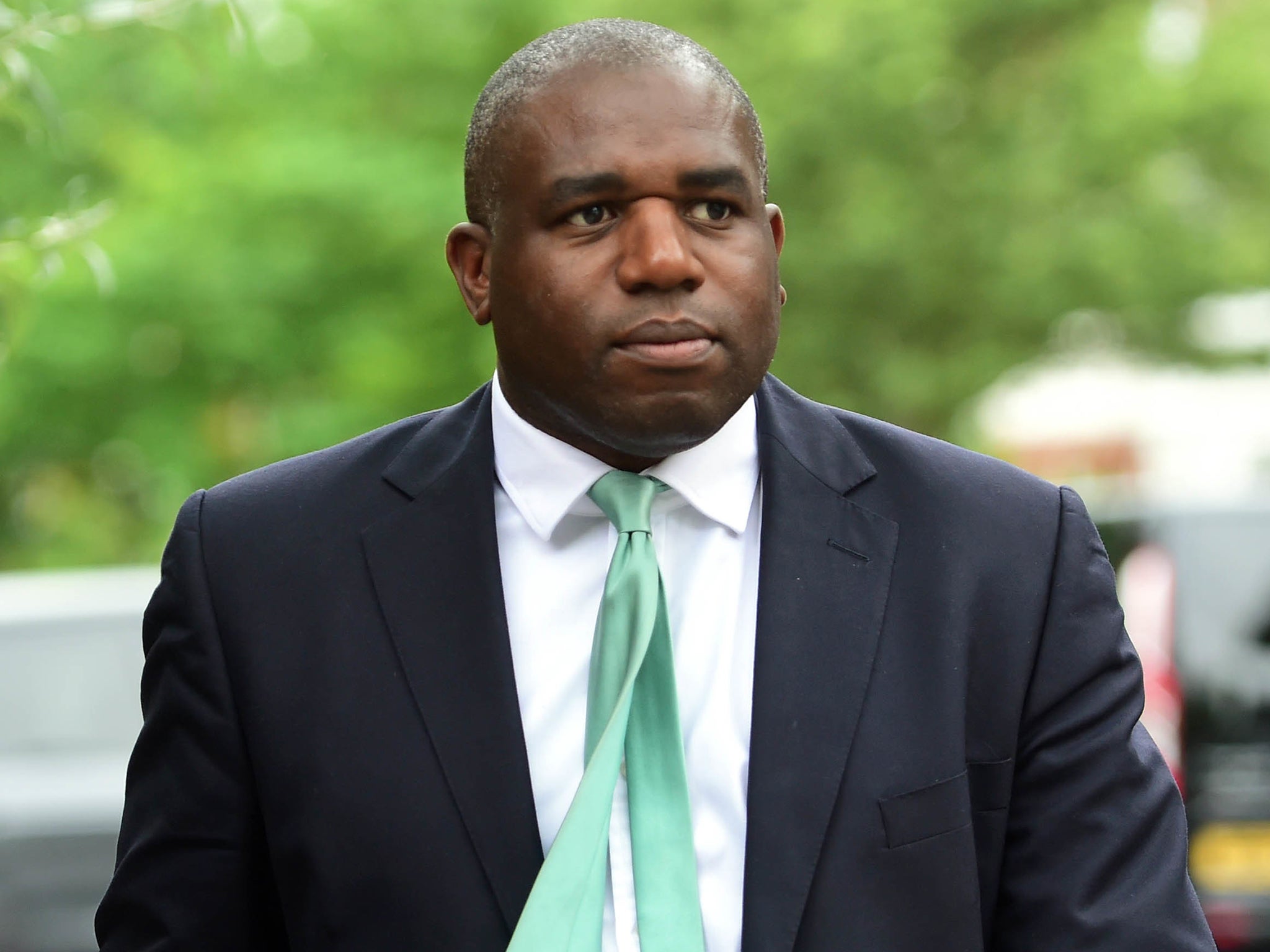 David Lammy was targeted with racist abuse and threats