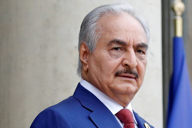 The International Criminal Court said war crimes have been likely been committed by members of Haftar’s forces