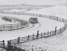 UK weather: How to drive safely through snow and ice