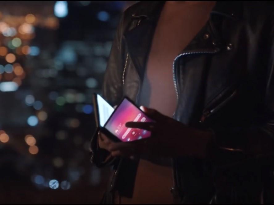 Samsung released a teaser video of what the Galaxy X foldable phone might look like