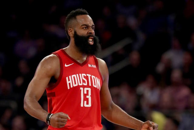 James Harden has been on a tear for the Houston Rockets