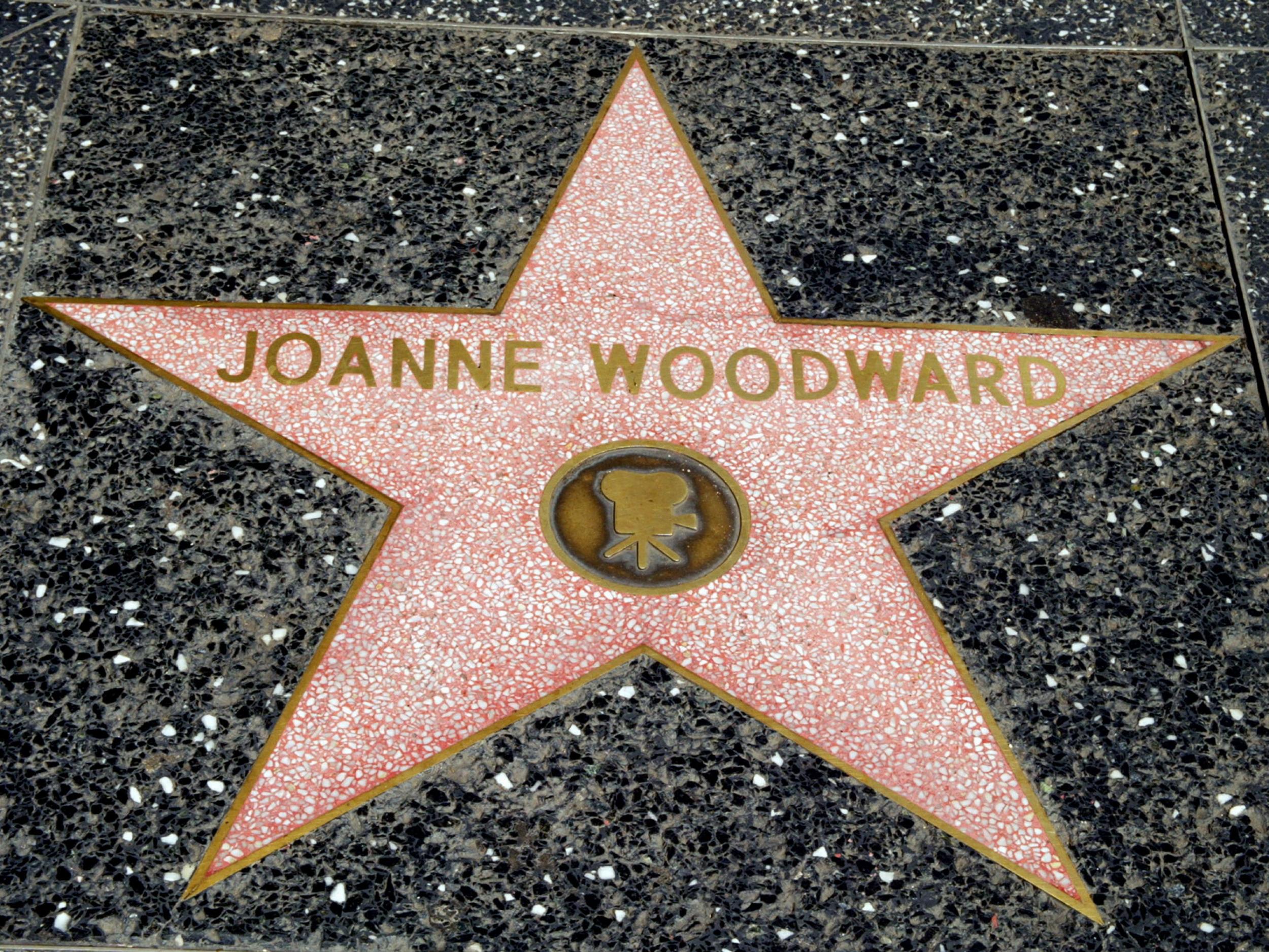 Joanne Woodward had the very first star on the Hollywood Walk of Fame on 9 February 1960