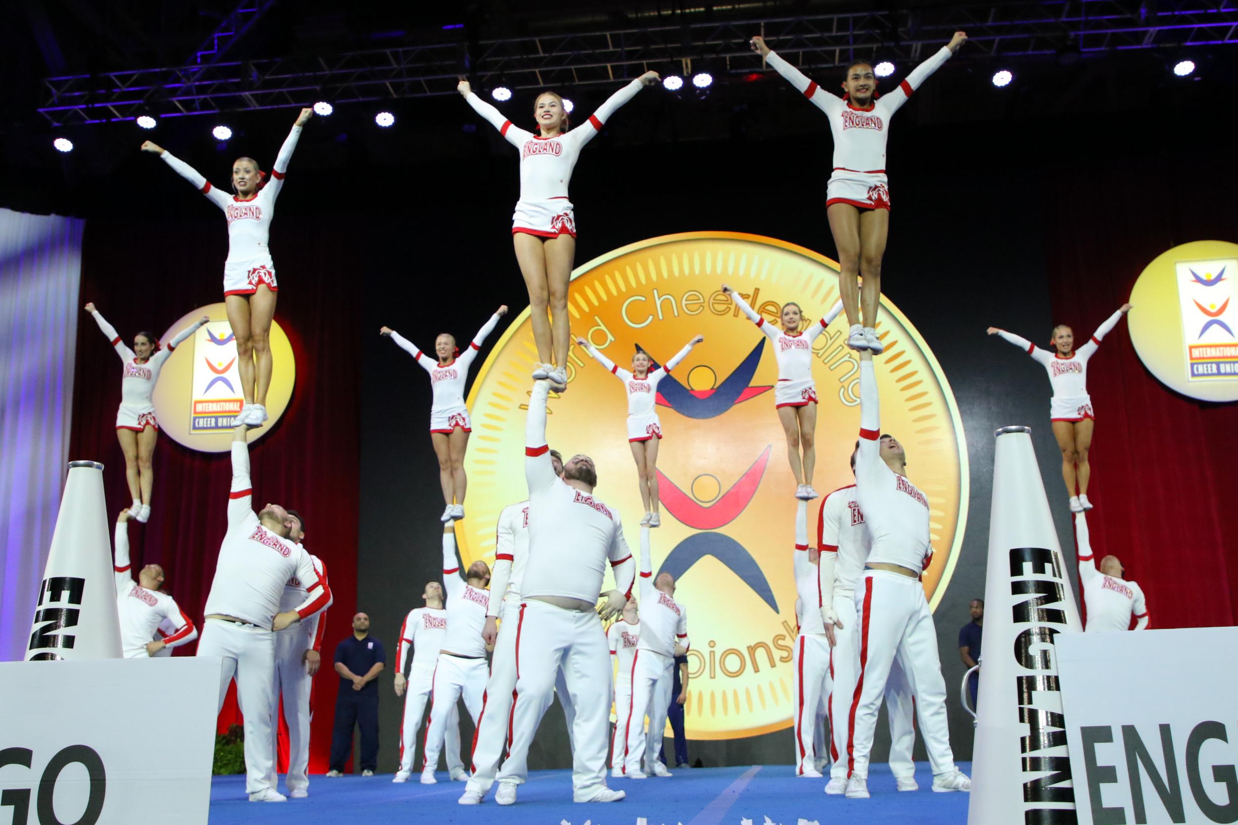 Team England compete at the World Championships in Orlando, Florida in 2018