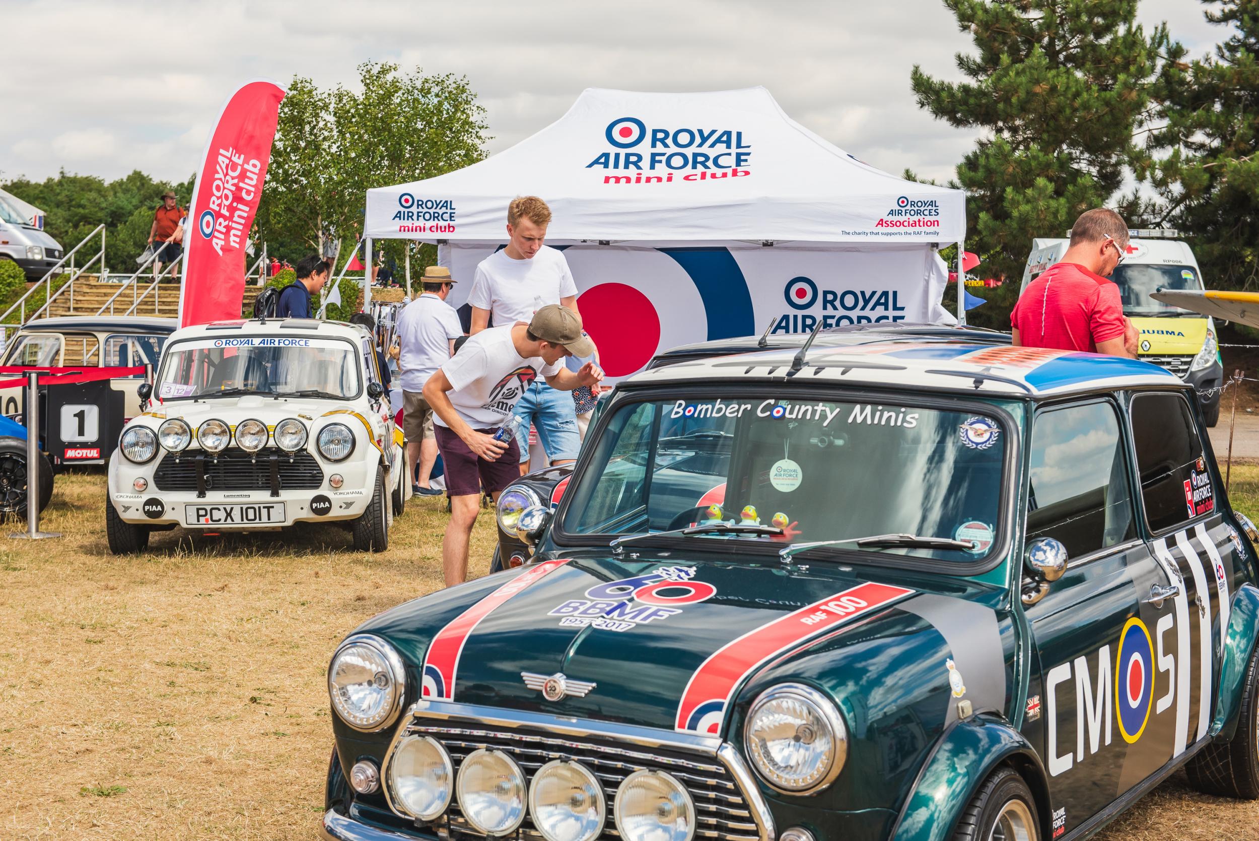 Small cars making a big noise: the Minis will be haring around the track