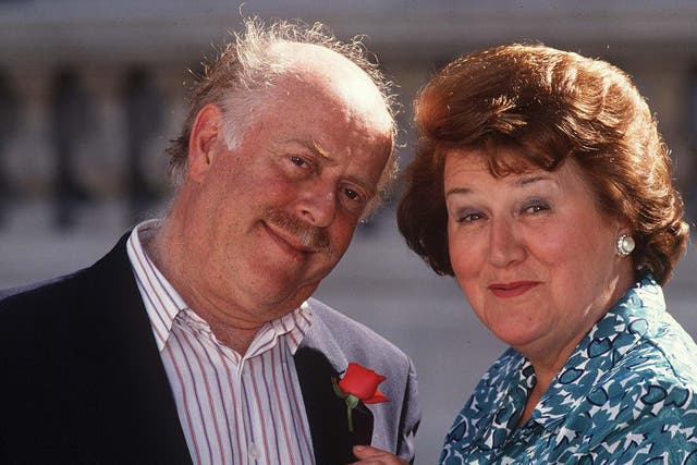 Clive Swift was best known for playing the long-suffering husband of Hyacinth Bucket in ‘Keeping up Appearances’