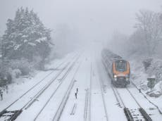 Follow live updates as Britain braces for further snow 