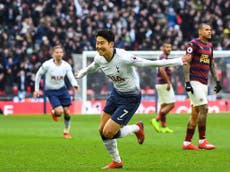 Son hits late winner as Spurs beat Newcastle to go second